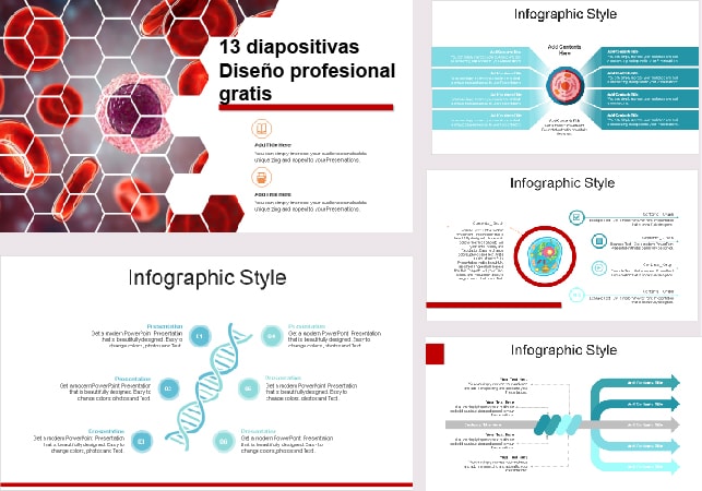 Cell Power Point Template free.