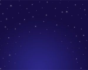 Plantilla cielo azul