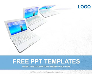 Plantilla laptops powerpoint