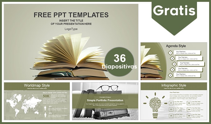 Plantilla power point de Historia gratis.
