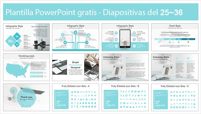 Diapositivas de oficinistas para powerpoint.