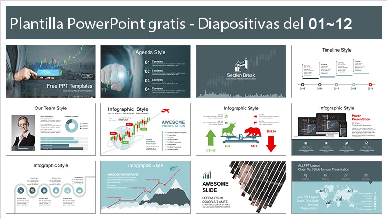 Plantilla Power Point De Economia Plantillas Power Point Gratis