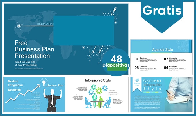 Plantilla Power point Empresarial gratis
