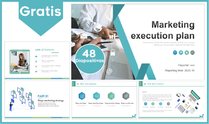 Plantilla Powerpoint para Plan de Marketing - Plantillas Power Point gratis Plantilla Powerpoint para Plan de Marketing - Plantillas Power Point gratis