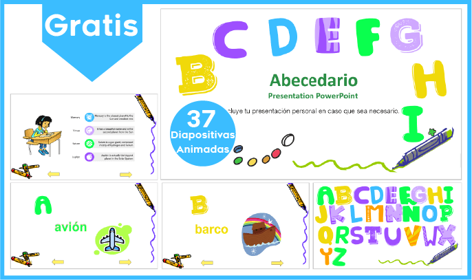 Moldes / Plantillas de - Materiales Educativos Gratis