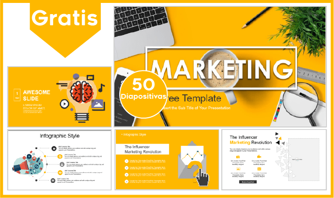 Plantilla Power Point De Marketing Para Descargar Gratis.