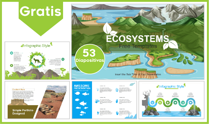 Plantilla PowerPoint De Ecosistemas Para Descargar.