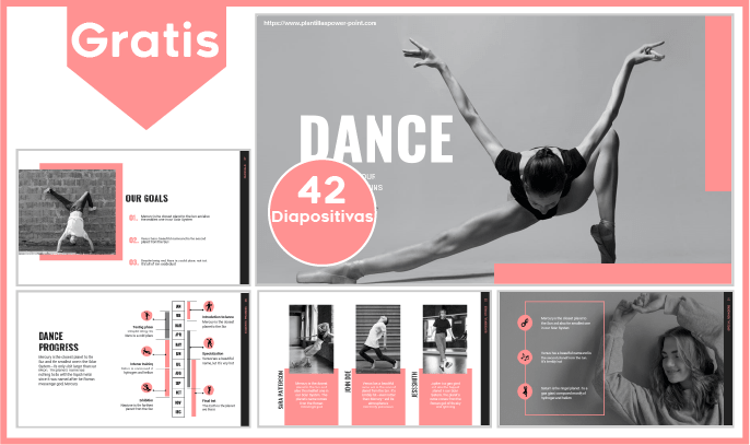 plantilla powerpoint de danza para descargar.