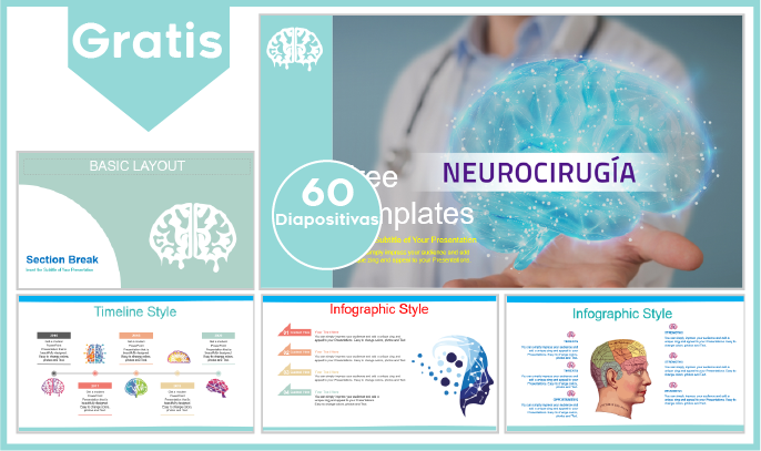 plantilla powerpoint de neurocirugía para descargar.