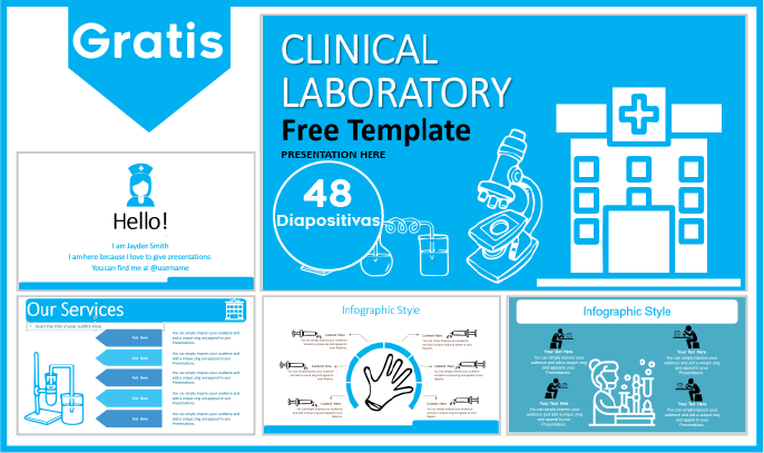 plantilla powerpoint de laboratorio clinico para descargar.