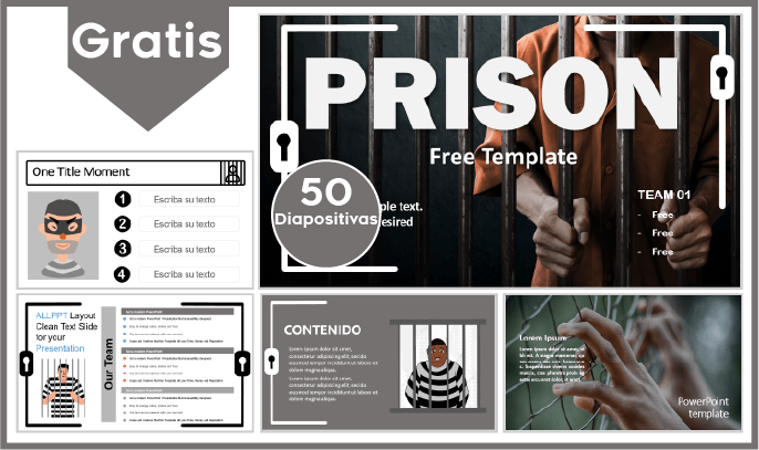 plantilla powerpoint de prision para descargar.