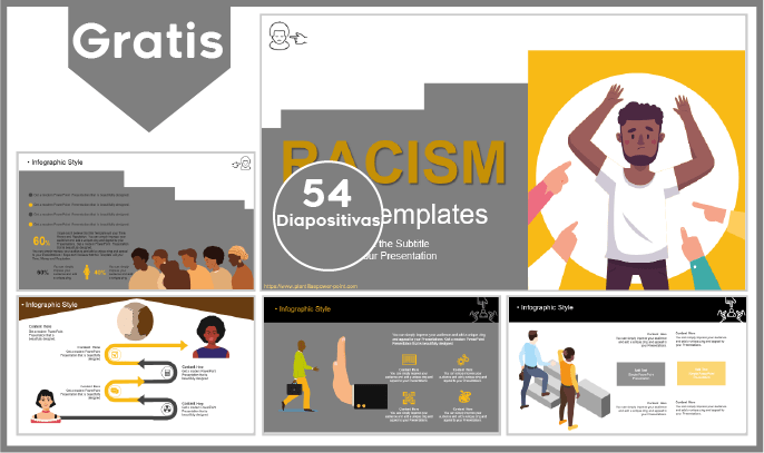 plantilla powerpoint de racismo para descargar.
