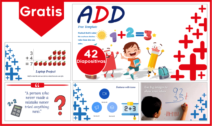 plantilla powerpoint de suma para descargar.