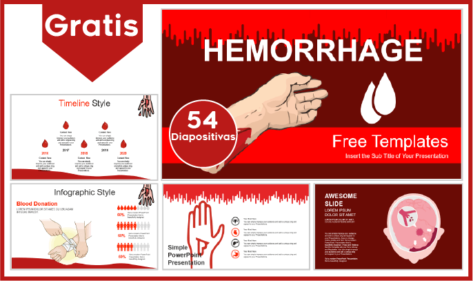 plantilla powerpoint de hemorragia para descargar.