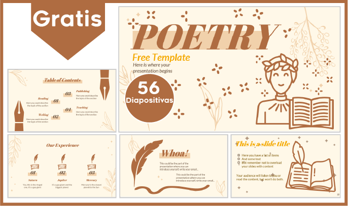 plantillas powerpoint de poesia para descargar.