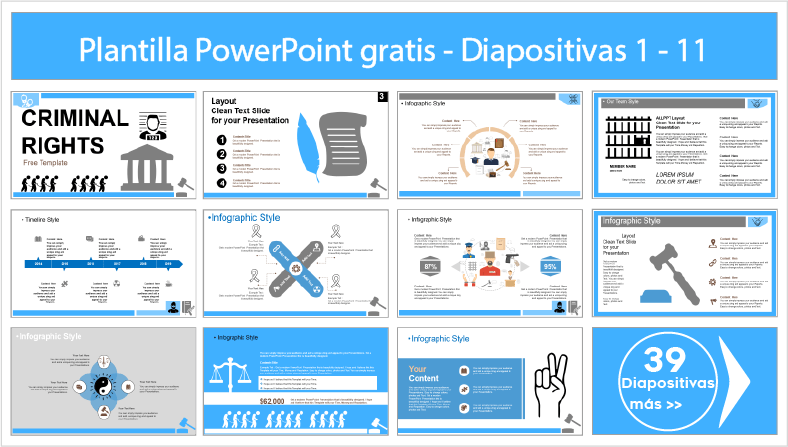 plantilla derechos penales powerpoint para descargar.l