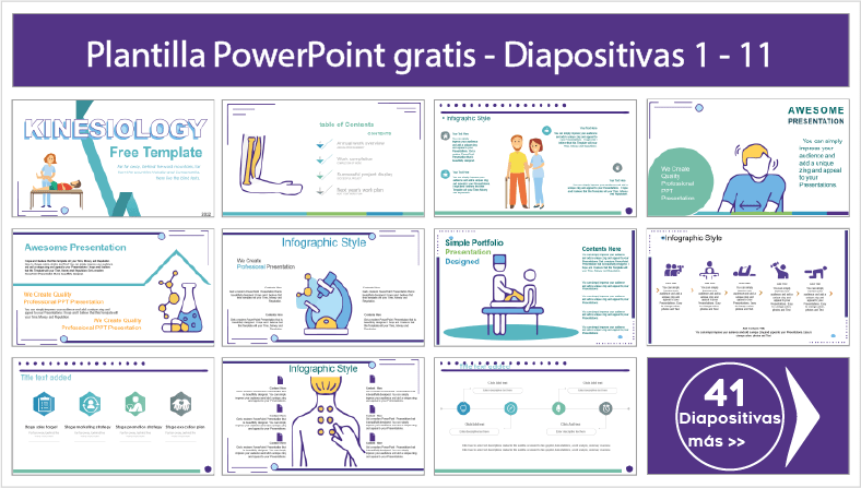 plantilla kinesiología powerpoint para descargar.