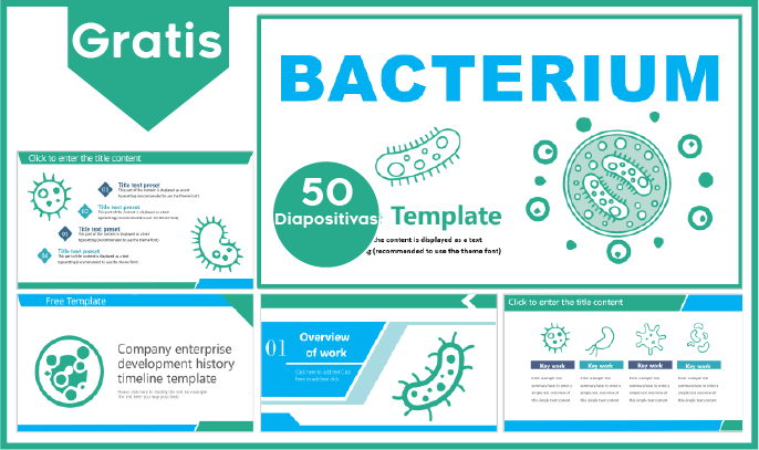 plantillas power point de bacterias para descargar gratis.