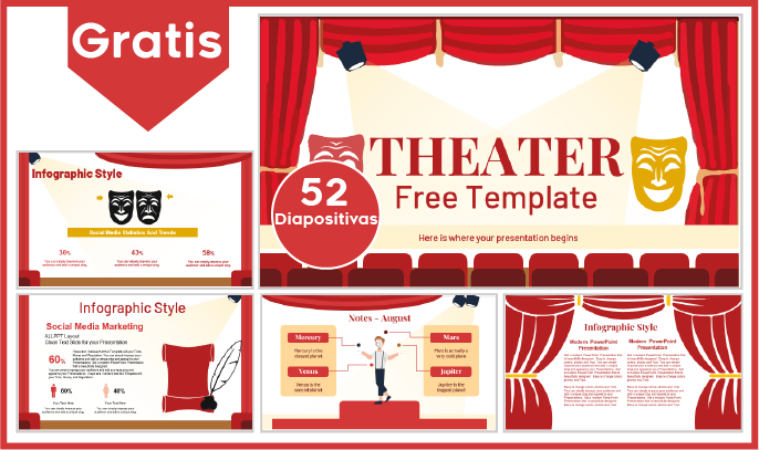 plantilla powerpoint de teatro para descargar.