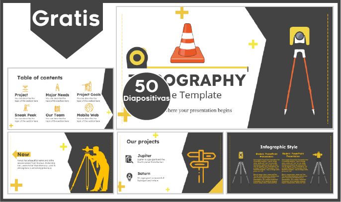 plantilla powerpoint de topografia para descargar.