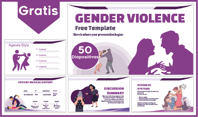 plantilla powerpoint violencia de genero para descargar.