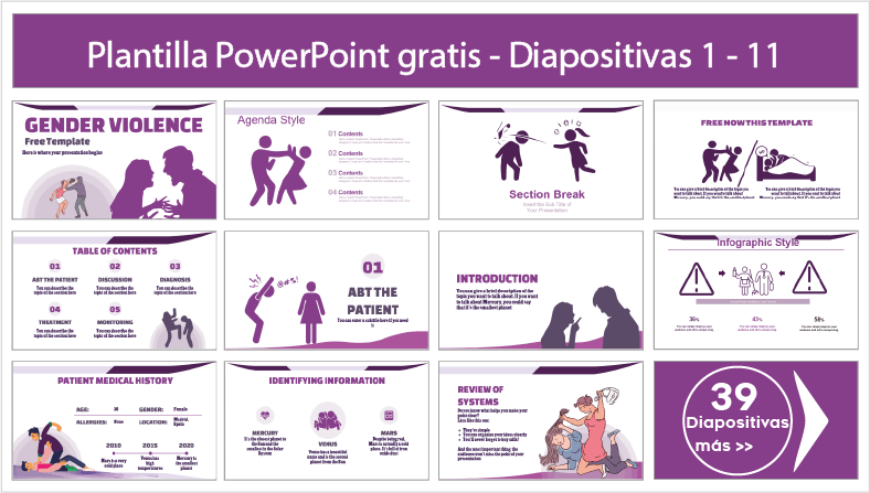 plantilla violencia de genero powerpoint para descargar.