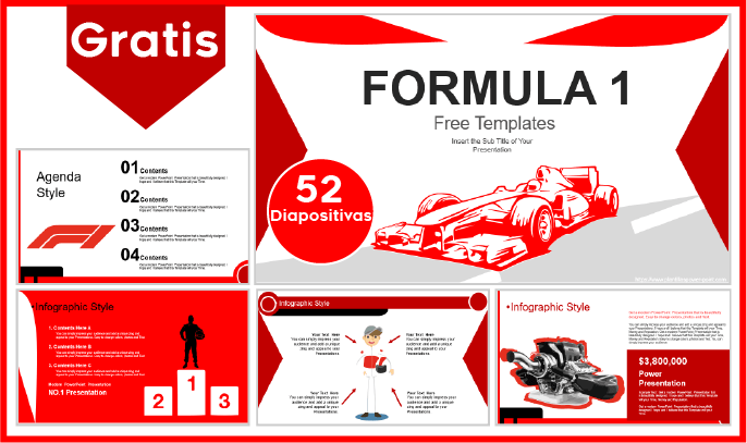 plantilla powerpoint de formula 1 para descargar.