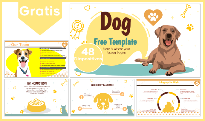 plantilla powerpoint de perros para descargar.