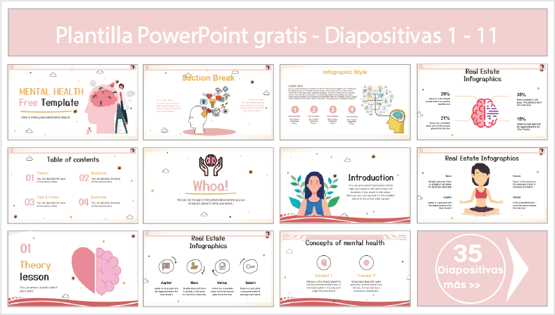 plantilla de salud mental powerpoint para descargar.