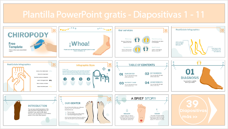plantilla de podología powerpoint para descargar.