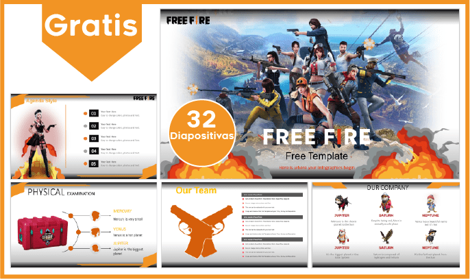 plantilla power point de free fire gratis