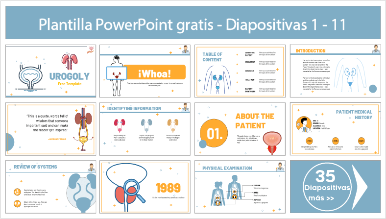plantilla de urologia powerpoint para descargar.