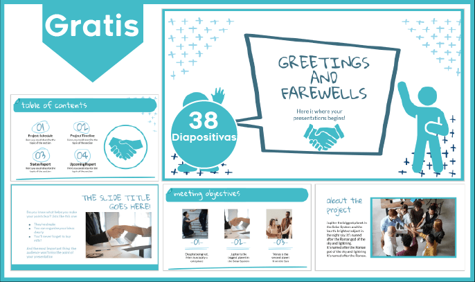 plantillas powerpoint de saludos gratis ppt.