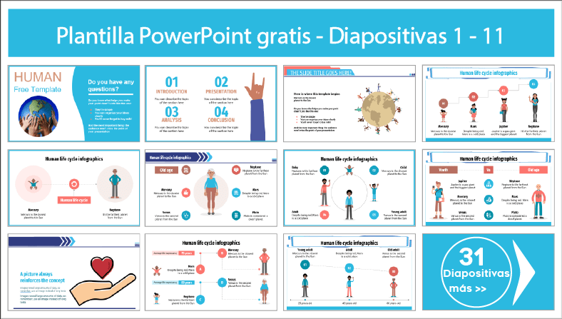 plantillas power point sobre la humanidad ppt gratis.